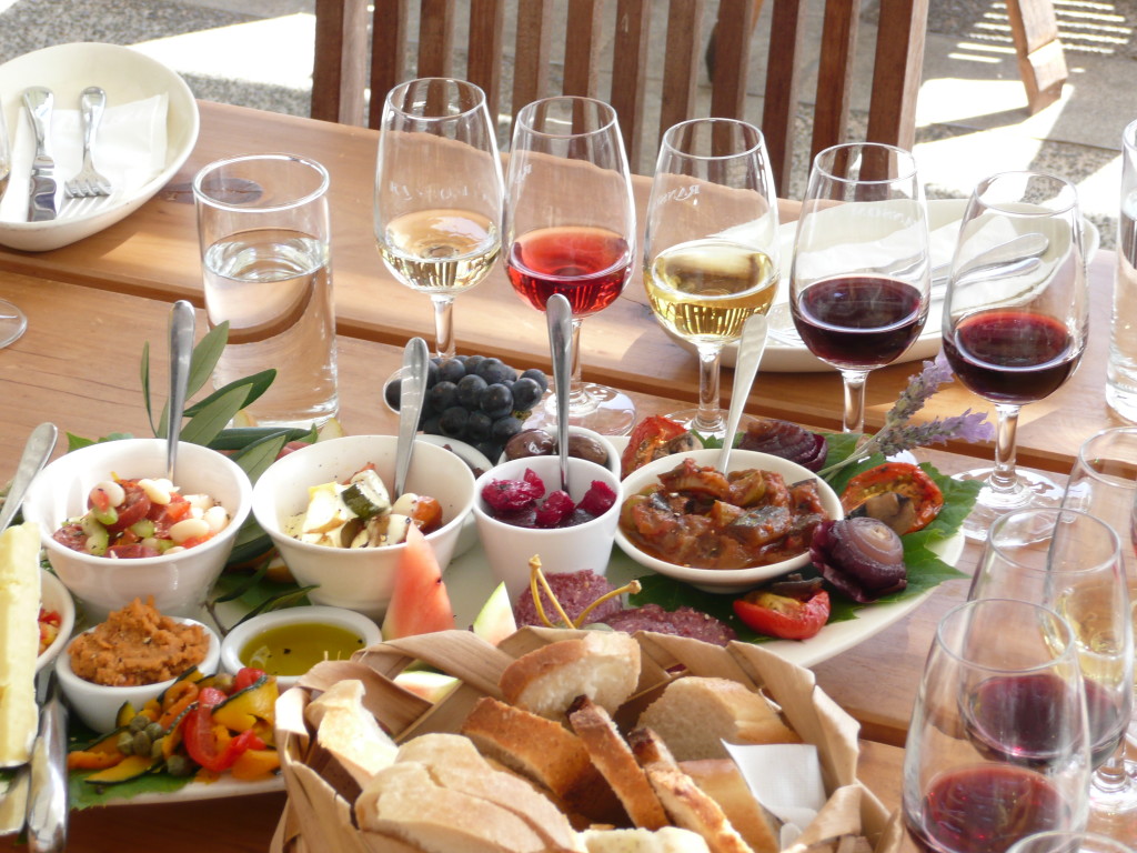 Wine Food Platter Landscape 3.2MB Bush and Beach