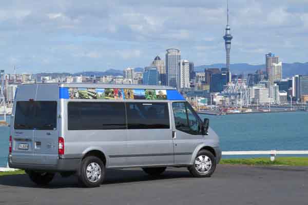 view of auckland on a private tour