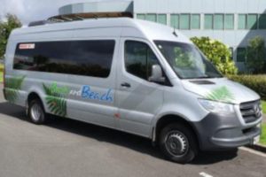 Sustainable charter bus rental