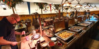 Party Marquee Lunch as part of the Hobbiton tour from Auckland